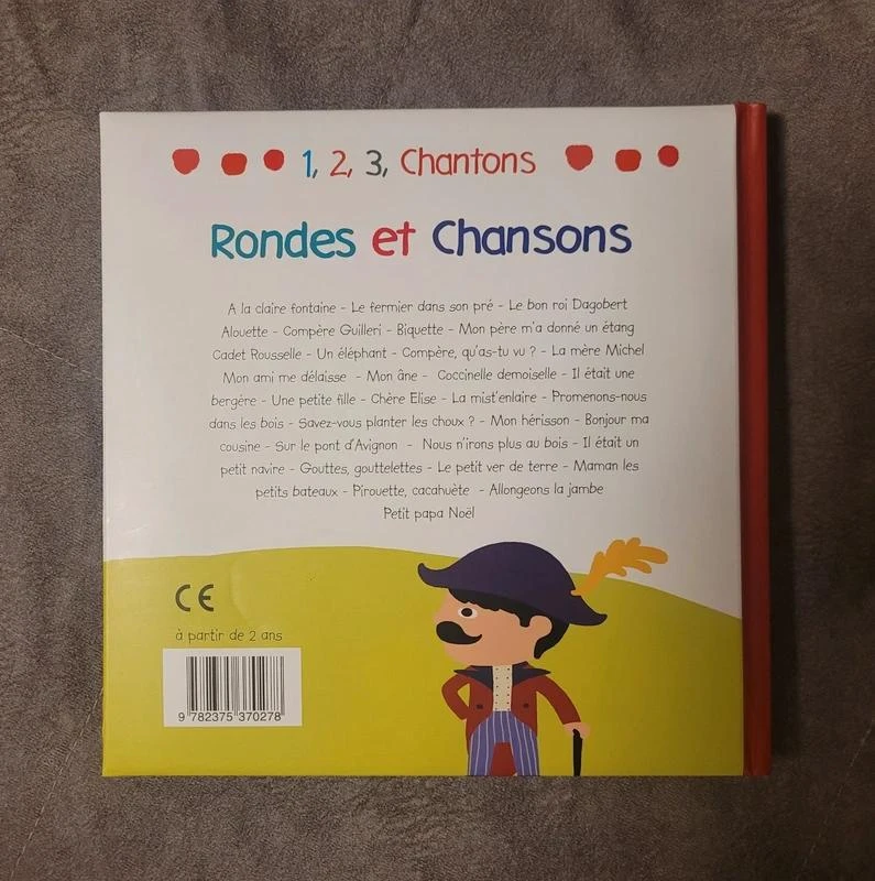1,2,3 zingen.. Ronde en Liederen Boek + CD – photo 9